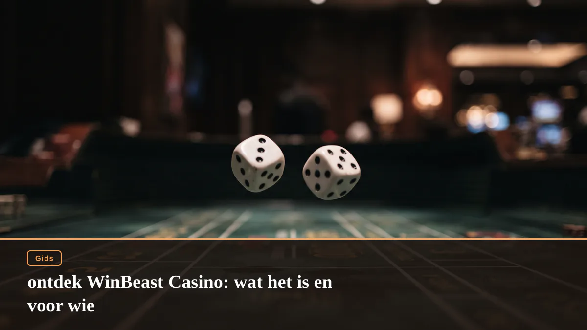 ontdek WinBeast Casino: wat het is en voor wie