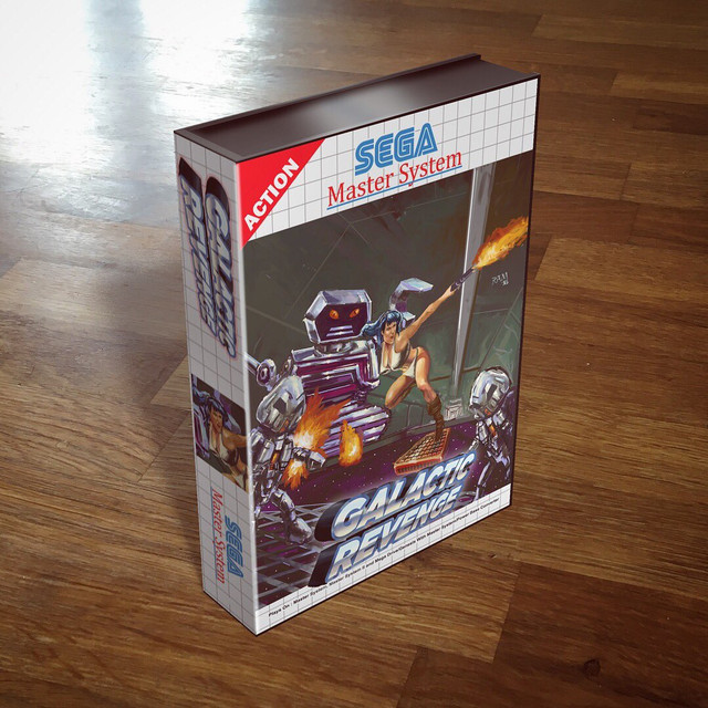 Galactic Revenge Box Mockup