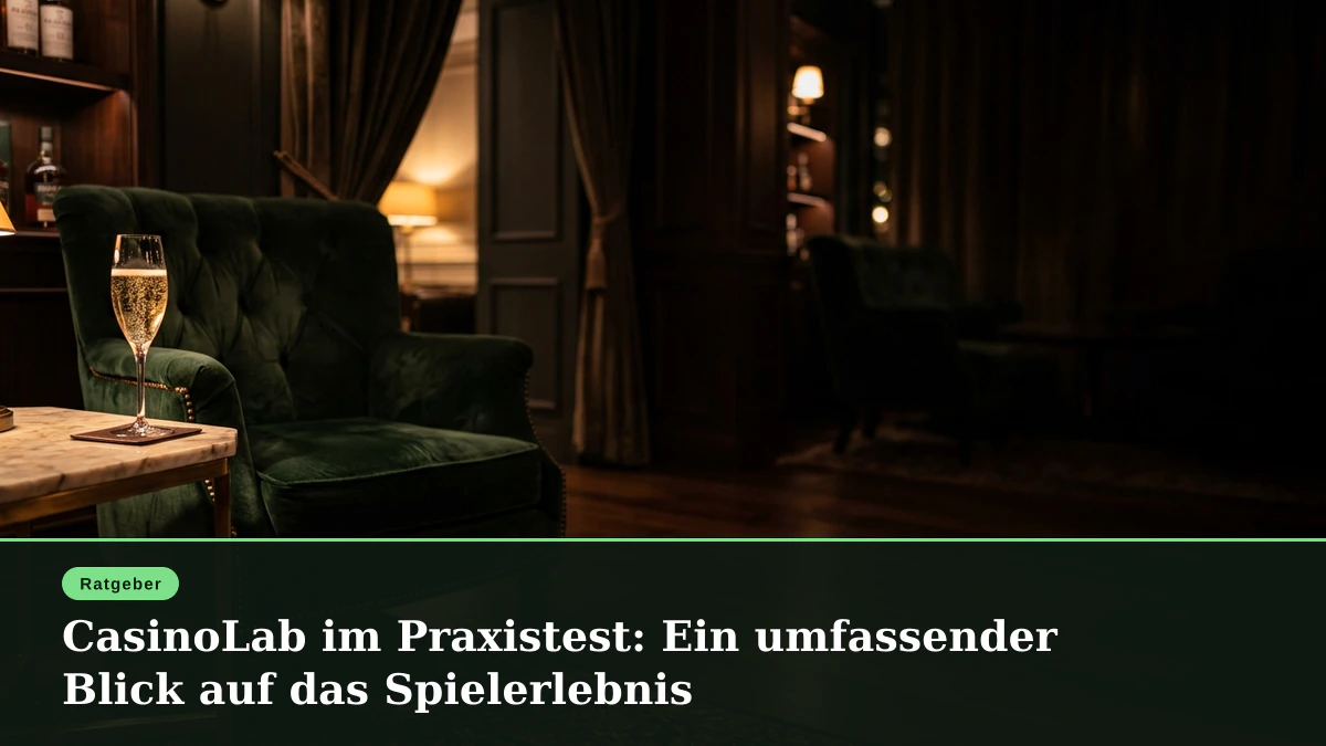 CasinoLab im Praxistest: Ein umfassender Blick auf das Spielerlebnis