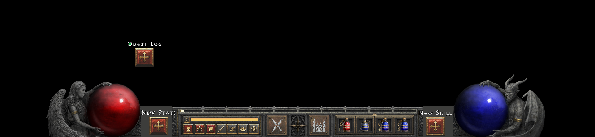 Suggestion for bottom UI - General Discussion - Diablo 2 Resurrected Forums