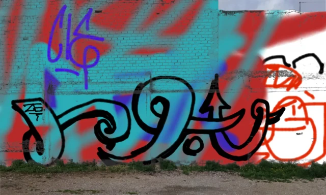 Graffiti artwork by xertv