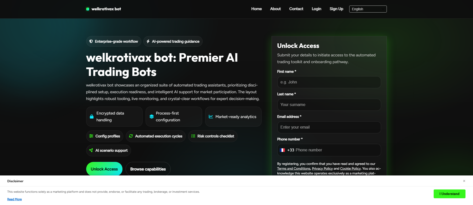 Stored capture of welkrotivaxbot.click