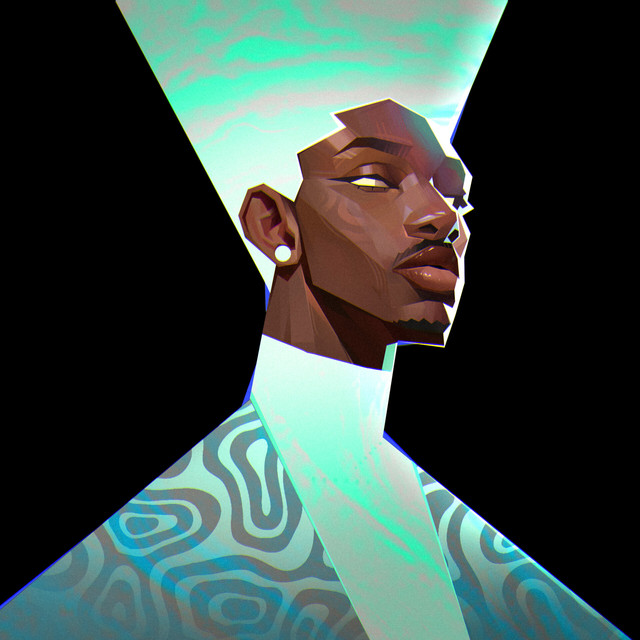 Stylised character portrait by François Bourdin