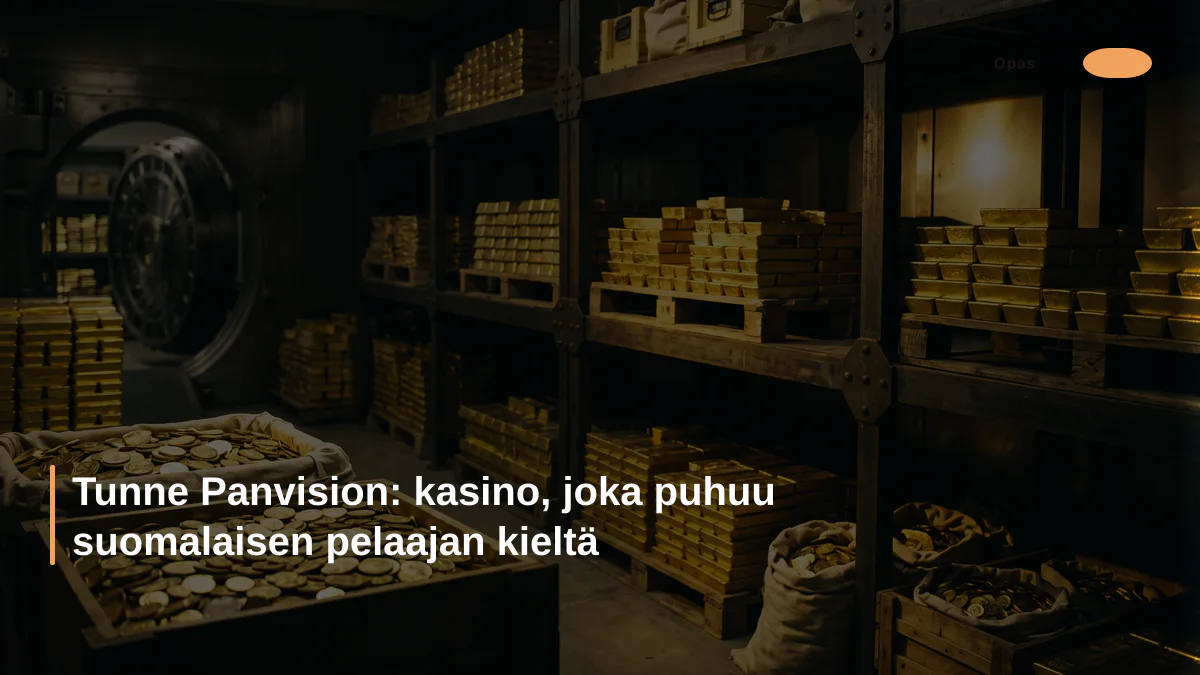 Tunne Panvision: kasino, joka puhuu suomalaisen pelaajan kieltä