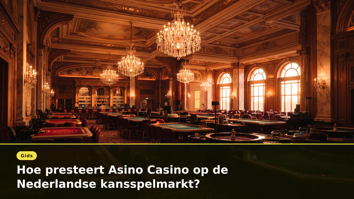 Hoe presteert Asino Casino op de Nederlandse kansspelmarkt?