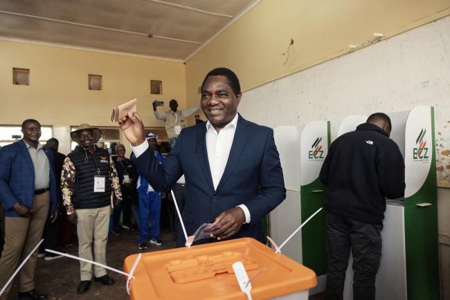 Illustration - Zambie : Hichilema conserve le pouvoir, l'opposition conteste le score annoncé