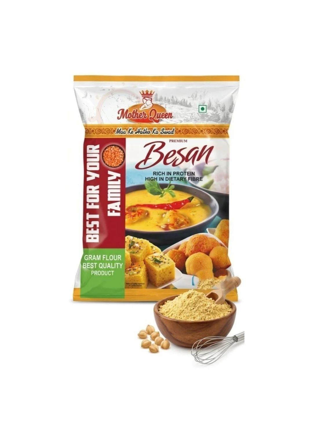 Digihaat : Mother Queen Besan 450 gm