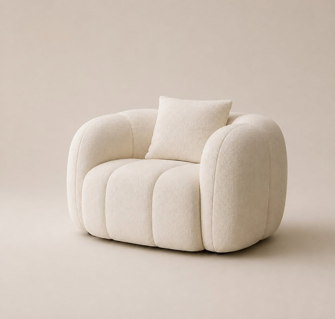 Cloud Bouclé Accent Chair