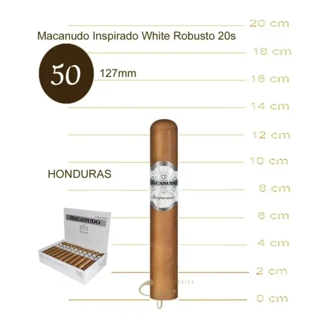 Inspirado White Robusto 20'