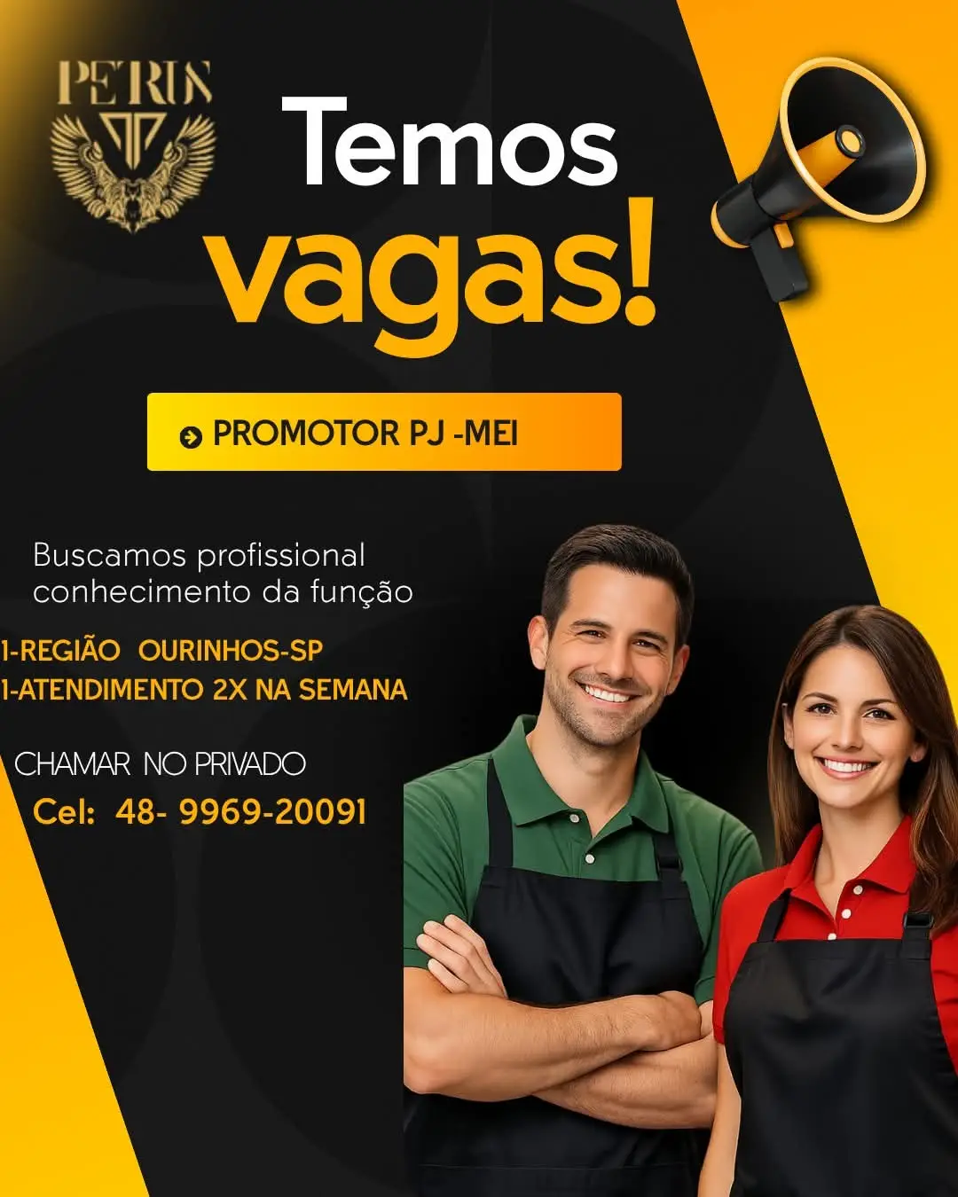Vaga Para Promotor Pj Mei