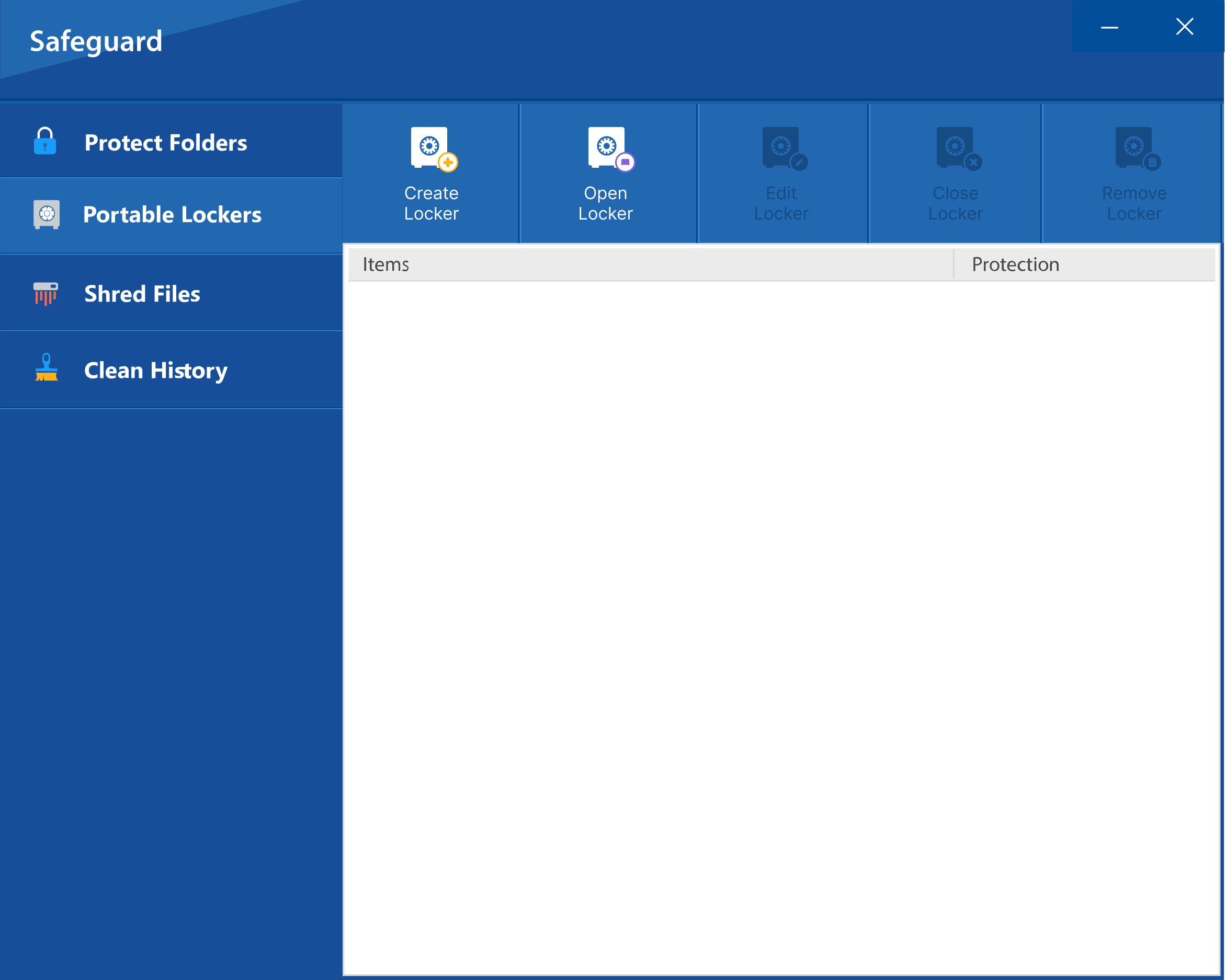 Folder Lock portable locker for encrypted file sharing by email or USB