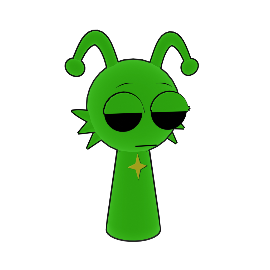 Sprunki Character Model 64 - Sprunki Simulator