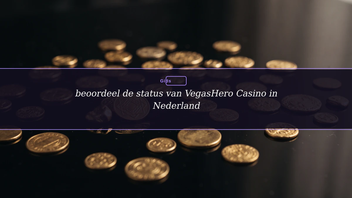 beoordeel de status van VegasHero Casino in Nederland