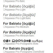 Font-List74