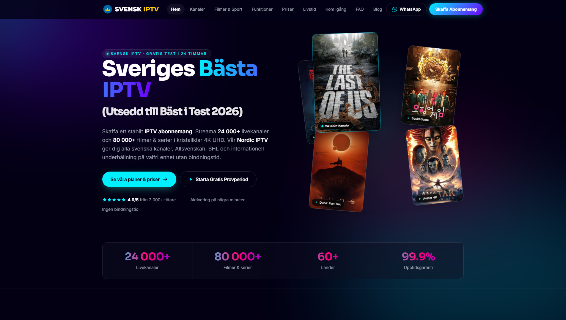 Stored capture of svenskiptv.store