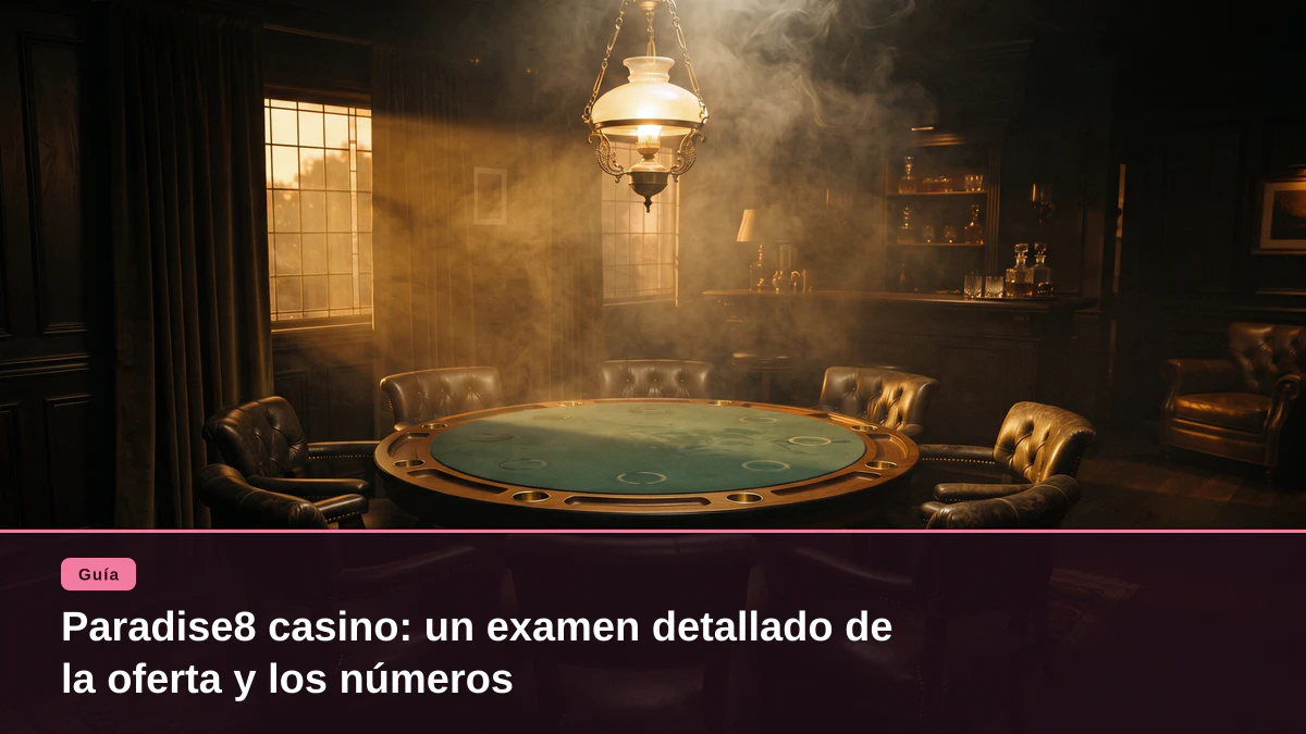 Paradise8 casino: un examen detallado de la oferta y los números