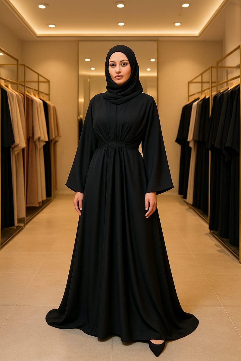 موديل عباية خليجية أنيقة بالصور