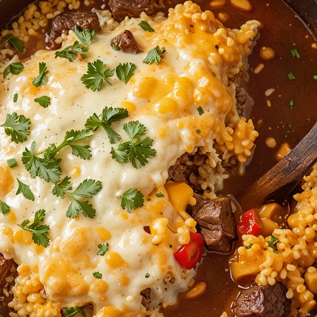 Ultimate Cozy Beef and Rice Casserole Recipe