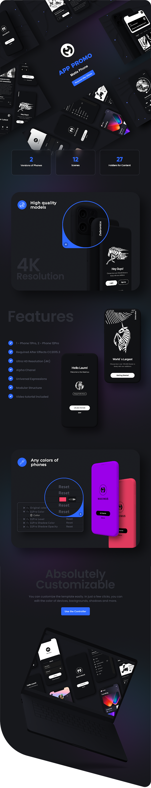 App Promo | Matte Phone - 4