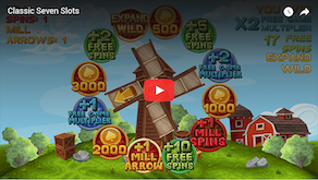 Classic Seven Slots Unity3d Game