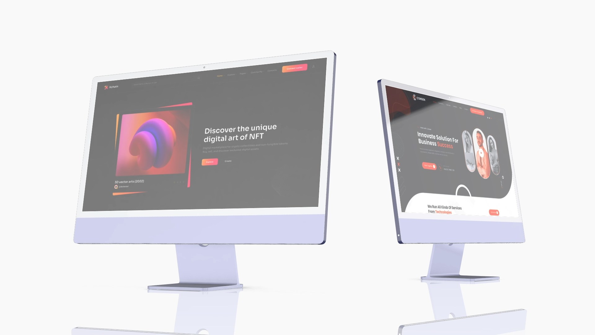 Web Promo Desktop Mockup Web Promo Desktop Mockup
