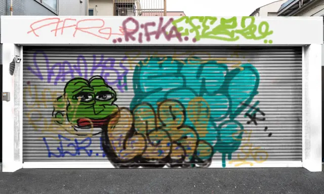 Graffiti artwork by Rickertos