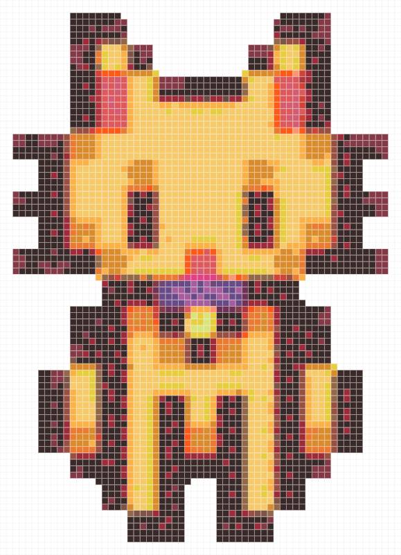 Kitty Perler Bead DIY Pattern 🐾