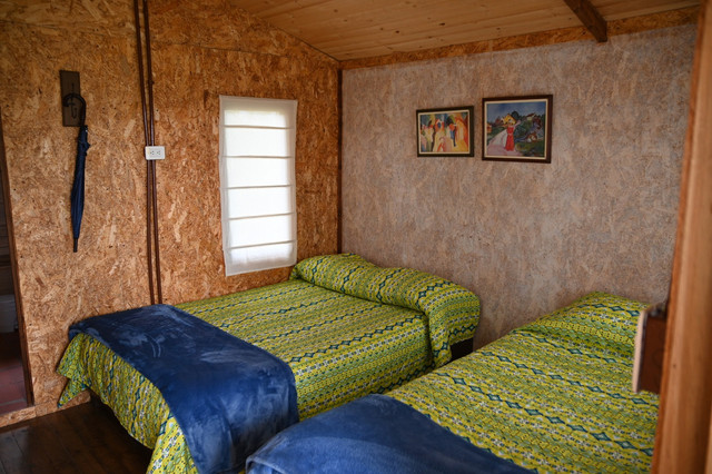 Interior cabaña