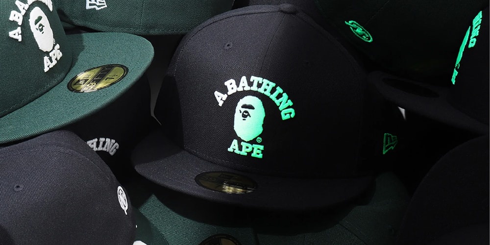 BAPE and New Era unveil glow-in-the-dark SS26 capsule