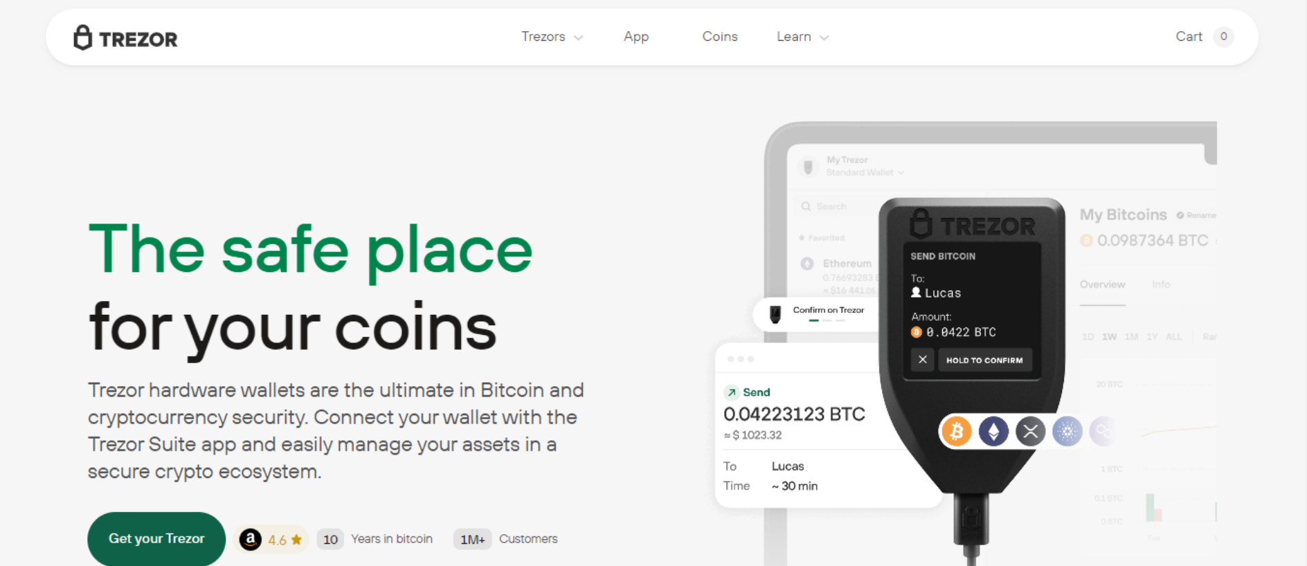 Screenshot of trejorbhwallet.webflow.io