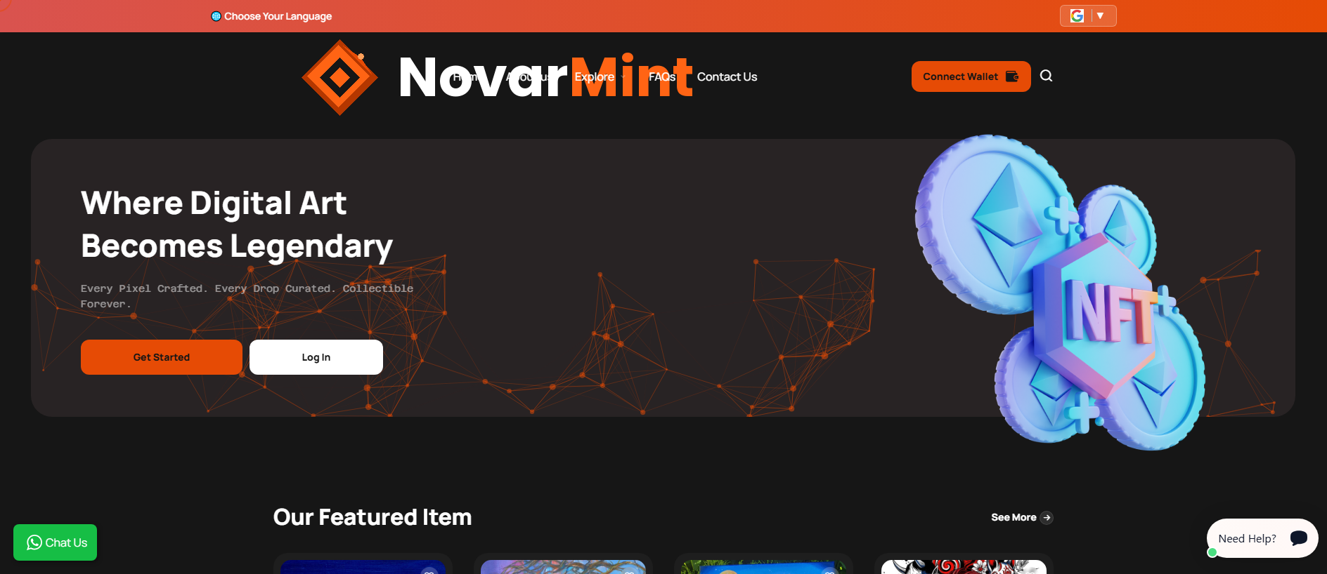 Screenshot of novarmint.com