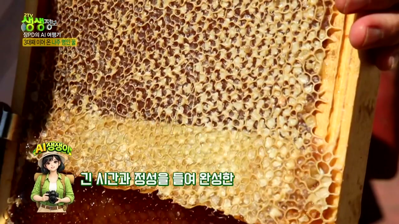 생생정보 장피디 3대째 이어온 나주명인꿀 추가 캡처 2