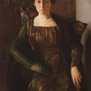Портрет Г Л Гиршман 1910 1911