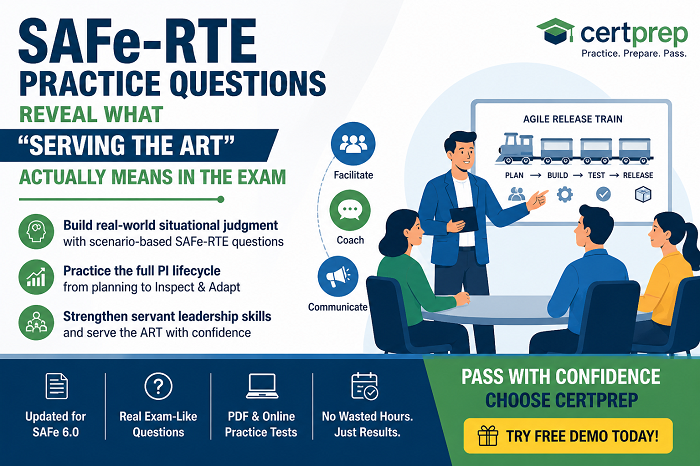 SAFe-RTE Exam,  SAFe-RTE questions,  SAFe-RTE practice test,  SAFe-RTE practice exam,  SAFe-RTE dumps,  SAFe-RTE Exam Dumps,  SAFe-RTE exam questions,  SAFe-RTE exam practice test,  SAFe-RTE exam dumps, Scaled Agile SAFe-RTE Dumps,  Scaled Agile SAFe-RTE Exam, SAFe-RTE Braindumps, SAFe-RTE Exam Coupon, SAFe-RTE exam promo code,  Scaled Agile SAFe-RTE exam Questions, Scaled Agile SAFe-RTE Practice Test, SAFe-RTE Practice Questions