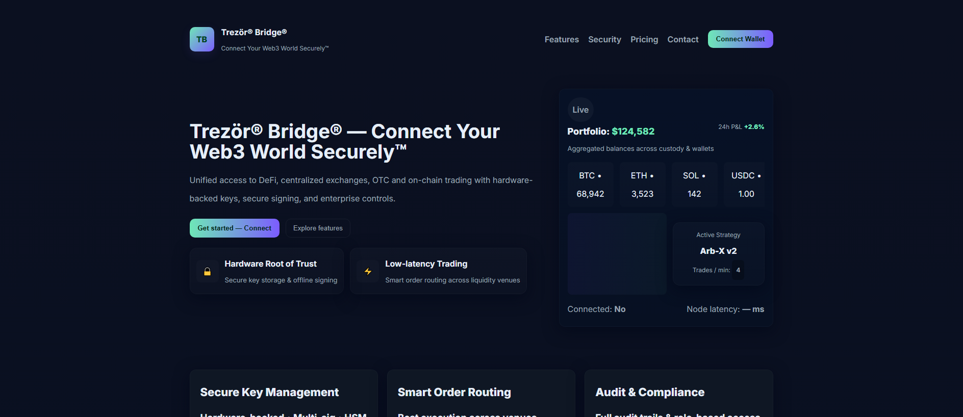 Stored capture of trazre-bridges.pages.dev