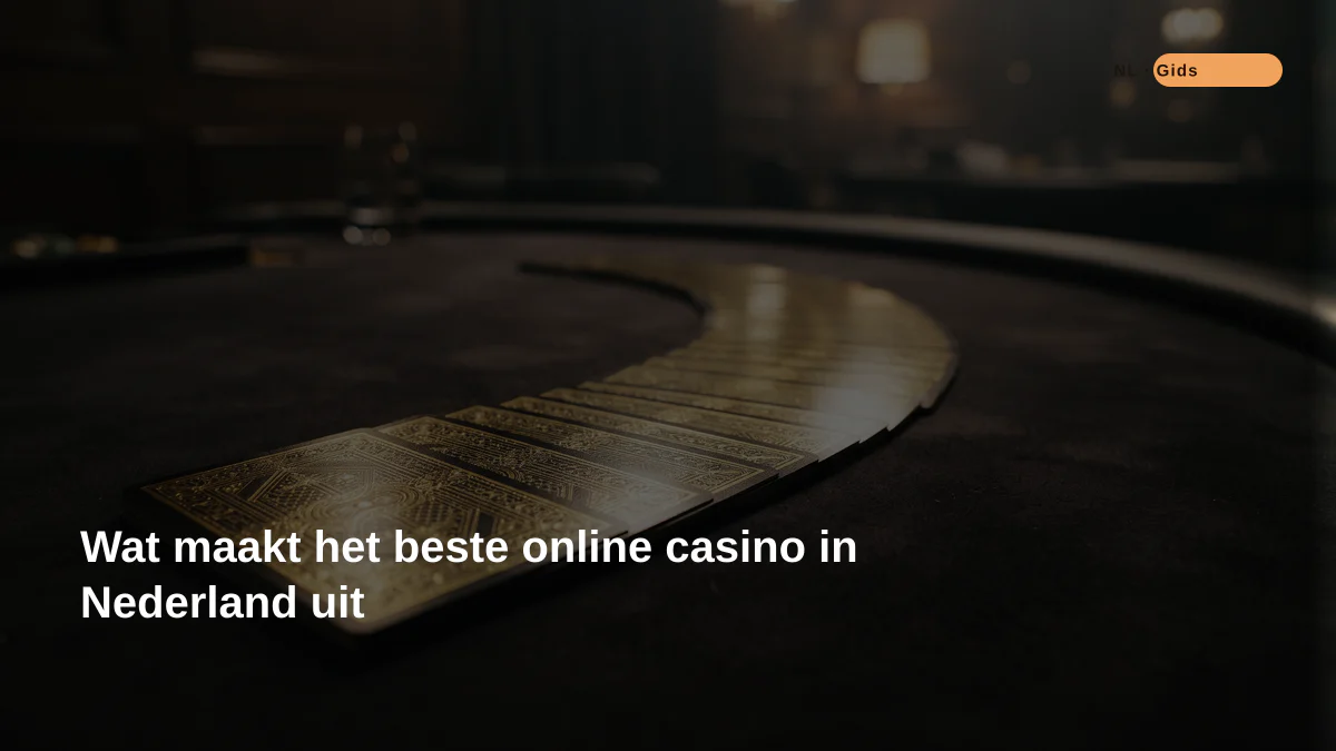 Wat maakt het beste online casino in Nederland uit