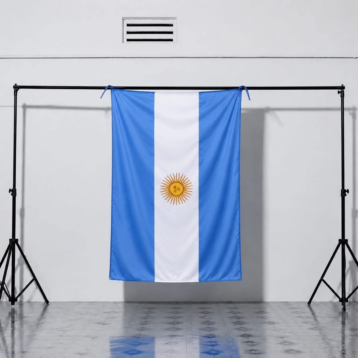 World Cup Flag 5X3 Feet - Argentina