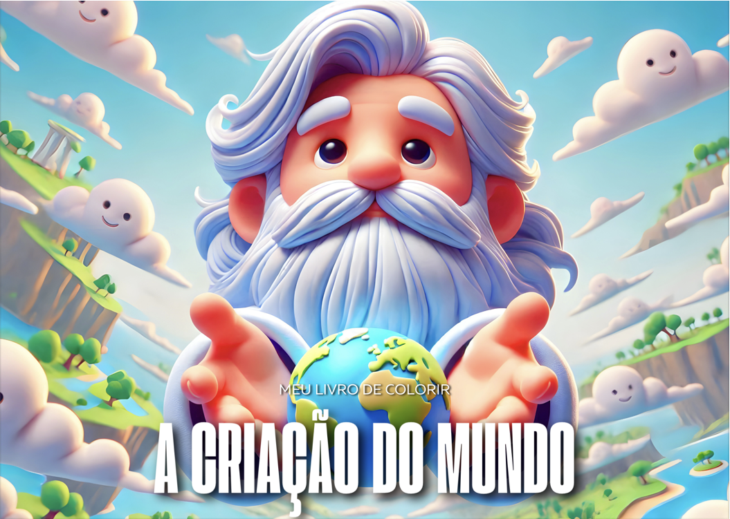 Mega Coleção Bíblica Infantil – 35 Livros para Colorir