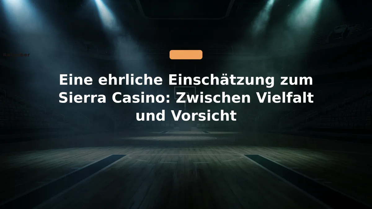 Eine ehrliche Einschätzung zum Sierra Casino: Zwischen Vielfalt und Vorsicht