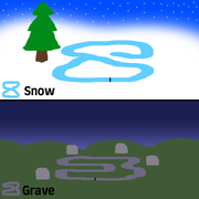 Snow and Grave