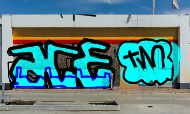 Graffiti artwork by ACE