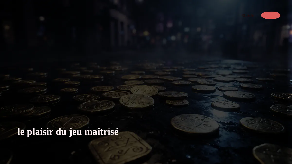 le plaisir du jeu maîtrisé