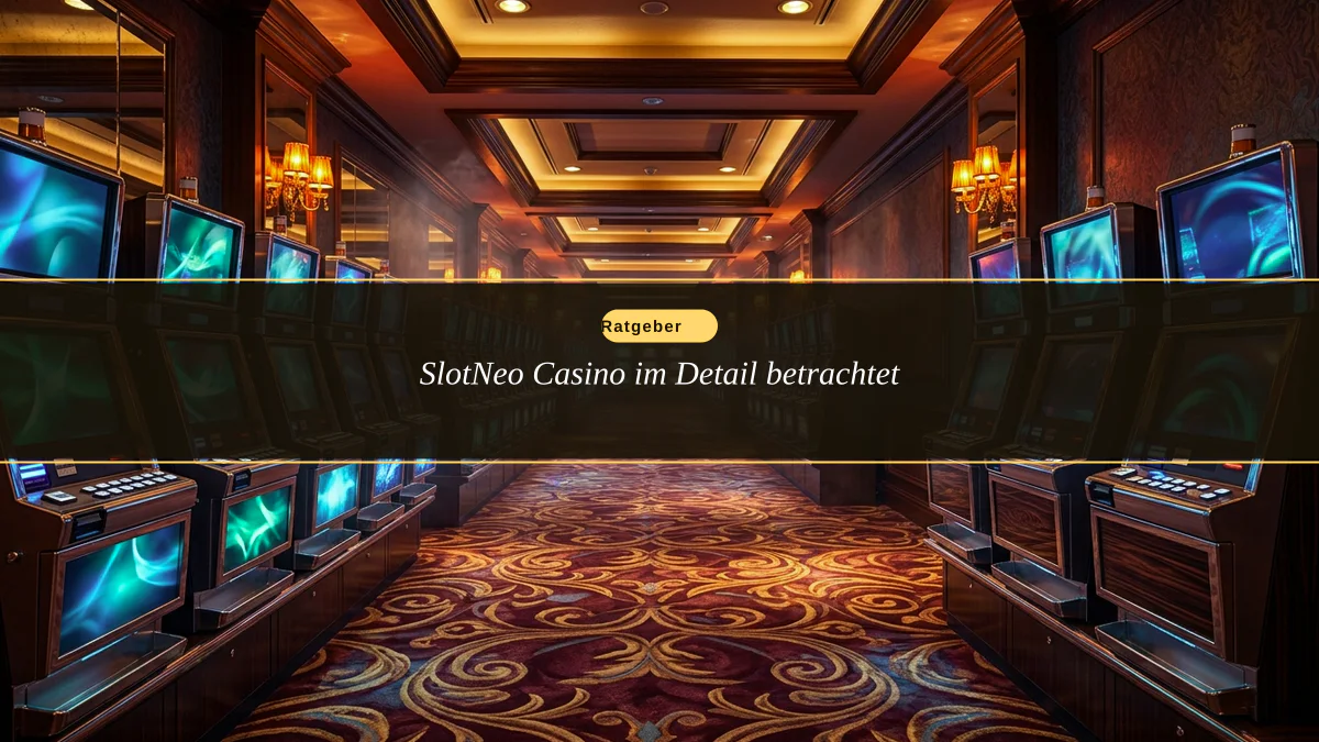 SlotNeo Casino im Detail betrachtet