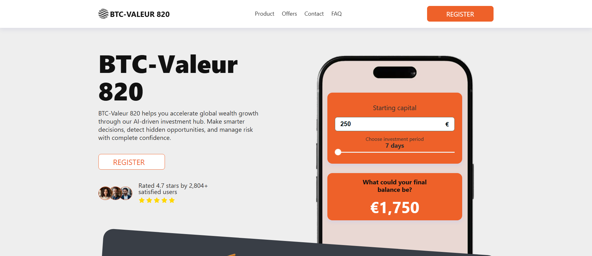 Stored capture of btc-valeur820-official.com