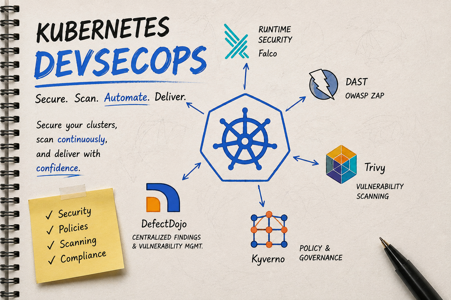 End-to-End DevSecOps on EKS: Code, Containers, Kubernetes & Runtime Security