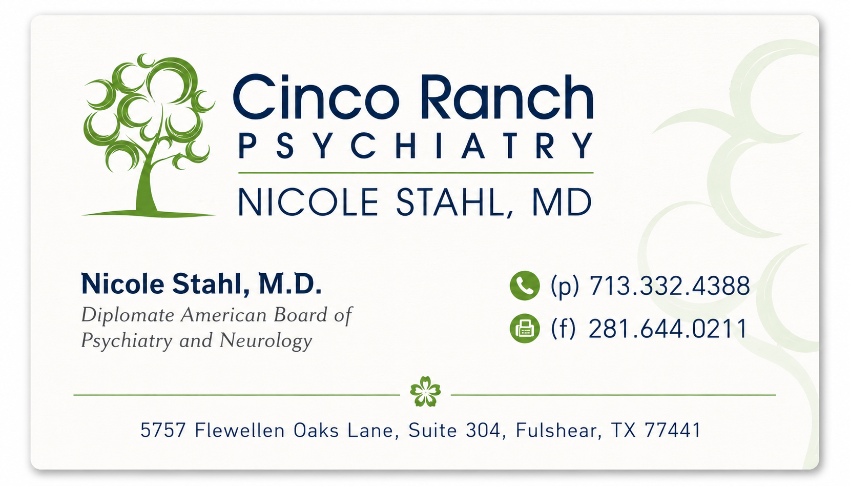 Cinco Ranch Psychiatry