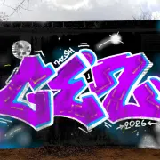 Graffiti artwork by KASH