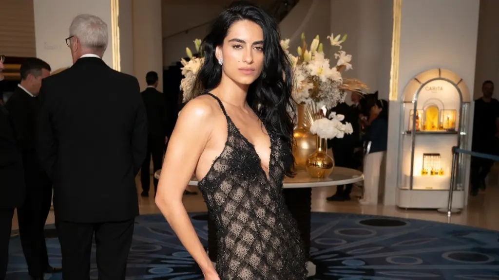 Daring Details in Begona Vargas' Cannes Gown