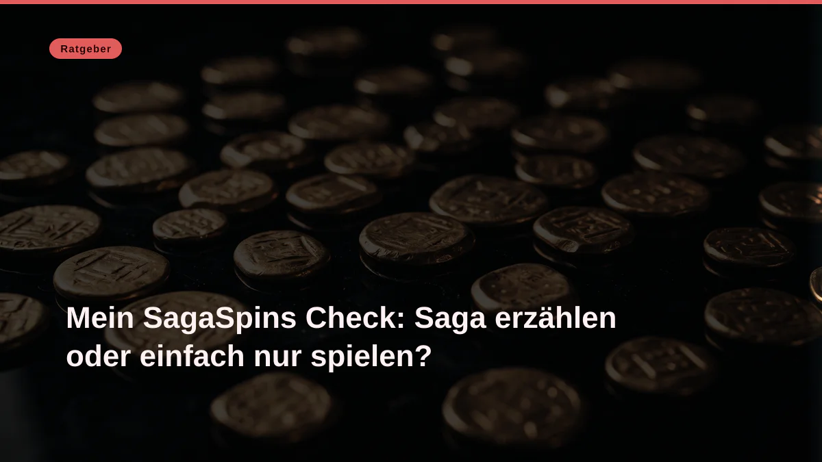 Mein SagaSpins Check: Saga erzählen oder einfach nur spielen?