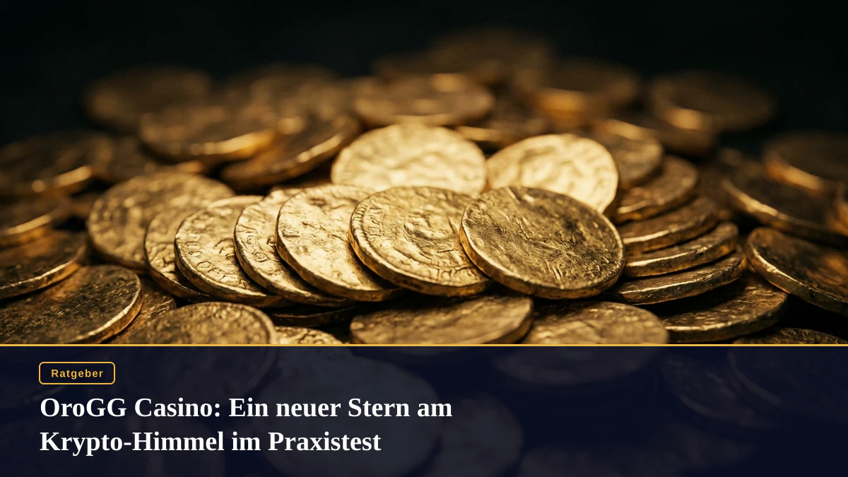 OroGG Casino: Ein neuer Stern am Krypto-Himmel im Praxistest